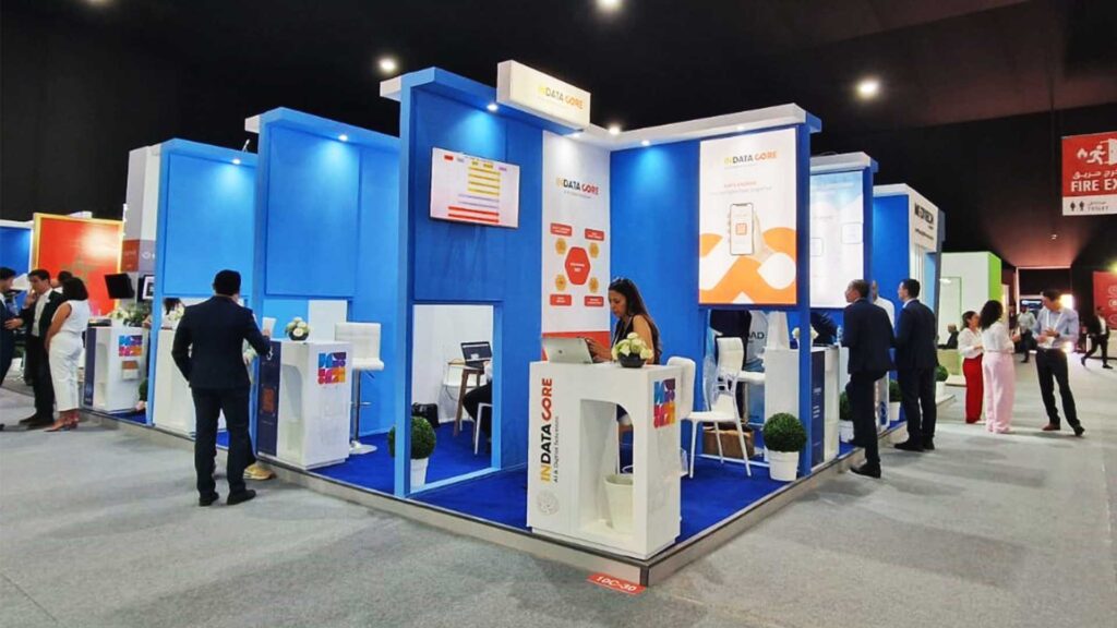 Fabrication de stand en atelier – menuiserie événementielle