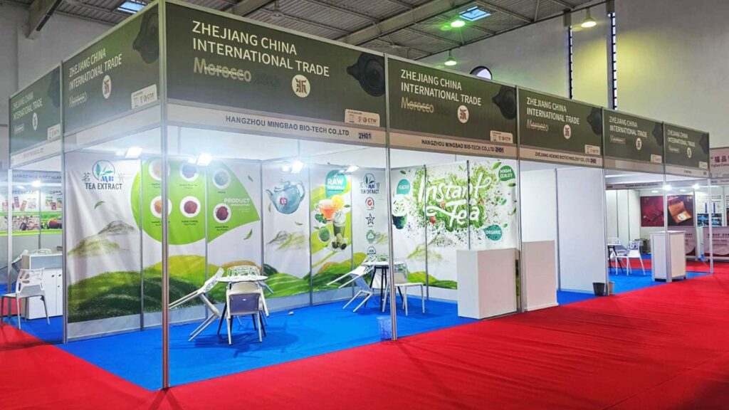 Fabrication de stand en atelier – menuiserie événementielle